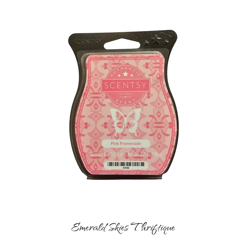 Scentsy Pink Promenade wax bar, 🆕